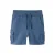 NAME IT MINI regular sweatshort indigo blauw