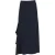 Max Mara maxi-rok met ruches in marineblauwe wol
