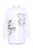 Angel of Style Blouse  zwart / wit