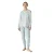 Winterpyjama lange mouw fluweel JJBEP1000 vrouwen