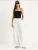 Bianco Lucci Broek  wit