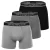 Emporio Armani Boxershorts  lichtgrijs / zwart