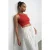 Geribbelde Mouwloze Crop Blouse