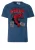LOGOSHIRT Shirt ‘Marvel – Spider-Man Merciless Foes’  blauw / grijs / rood
