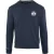 Aquascutum Heren Crest-sweatshirt met ronde hals en normale pasvorm (Marine)