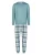 Phil & Co. Berlin Pyjama lang ‘Weekend Collection’  blauw / zwart / wit