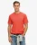 Superdry Mannen Overdyed Logo T-shirt met Losse Pasvorm Cream