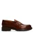 Manfield leren loafers cognac