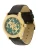 GUESS Analoog horloge ‘Annette’  goud / groen / zwart