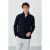 Mannen Pluche Half-Zip Sweatshirt