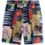 Scotch & Soda Fave – Printed Tencel Regular Fit Bermuda Shorts Art Dept Co