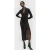AllSaints Connie Midi Dress Black