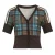 ADIDAS ORIGINALS Sweatvest  hemelsblauw / chocoladebruin / lichtbruin / wit