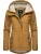 Ragwear Winterjas ‘Monade’  lichtbeige / karamel