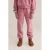 WE Fashion tapered joggingbroek roze