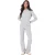 I Saw It First Stretch-shirt met lange mouwen voor dames (Grijze Mergel)