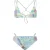 IRO Paris Ayala Bikini In Green/blue