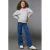 KIDS ONLY – KOGJUICY REG WIDE SMILEY DNM CRO557 Meisjes Broek