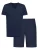 Mey Pyjama kort ‘Dry Cotton’  donkerblauw