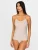 zd ZERO DEFECTS Onderhemd ‘Afrodita Spaghetti top soy fiber’  beige