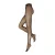 Leg Avenue panty met open kruis 20 denier zwart