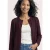 Street One Dames Vest met 3/4 mouwen in een gebreide look in Rood