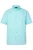 Boston Park Overhemd  turquoise / wit