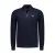 New Zealand Auckland katoenen regular fit gebreide trui – donkerblauw