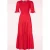 Topvintage exclusive ~ Emily maxi jurk in rood