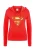 LOGOSHIRT Sweatshirt ‘DC Comics – Superman’  rood