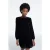 The Kooples Robe Courte Decollete Plongeant Black