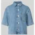 Marc O’Polo regular fit jeansblouse van mix van lyocell en linnen met met katoen en lyocell, en katoen
