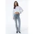 Cup of Joe Denim high waist flared jeans grey denim