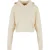 Urban Classics Dames/Dames Terrycloth Lichtgewicht Oversized Crop Hoodie (Wit zand)