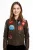 Dames zwarte A2 Top Gun leren bomberjack – Kimberley