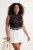 Trendyol Curve Dames Zwart Effen Mouwloos Getailleerd Grote maten Blouses
