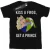 Li-cense Disney dames the muppets kiss a frog katoenen vriendje t-shirt