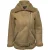 Maje Gombery Shearling Jacket in Beige Suede