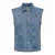 Dames denim jas met capuchon en rits Only Kennedy