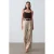 Slim-fit Mouwloze Vierkante Hals Blouse