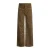 Retour Jeans wide leg casual broek bruin