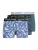 JACK & JONES Boxershorts ‘JACSWIRLS’  blauw / grijs / groen / wit
