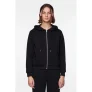 PIECES sweatvest PCCHILLI zwart