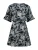 VINGINO Jurk ‘Pommy’  navy / lichtgrijs