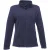 Regatta Dames/Dames Microfleece Full Zip Jas (Donkere marine)