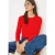 Cecil Dames Basic shirt met ronde hals in Oranje