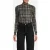 Scotch & Soda Ls Mock Neck Tee Tweed Plaid