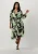 Summum Midi Jurk Dames Dress Floral Print,