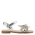 Graceland sandalen zilver/glitters