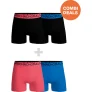 Muchachomalo Heren 2+2-pack microfiber